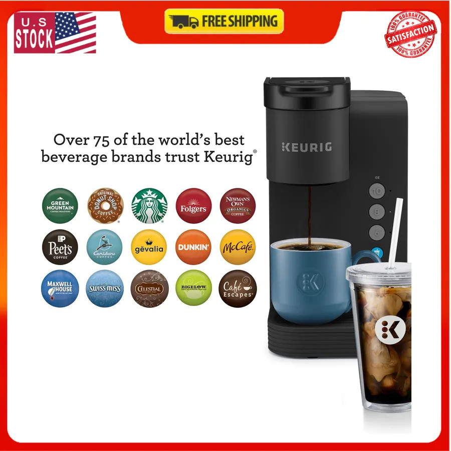 Keurig K-Express Essentials Plus Single Serve Coffee Maker Black
