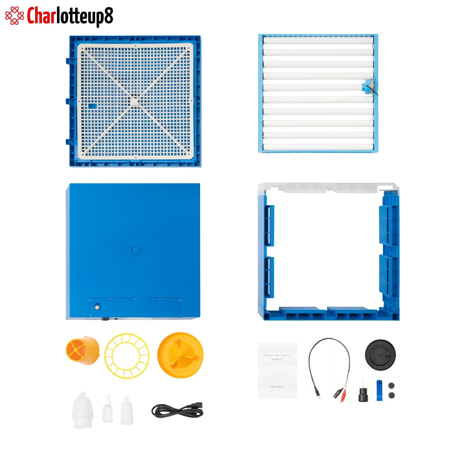 48 Eggs Digital Incubator with Fully Automatic Egg Turning Humidity Chicken Duck