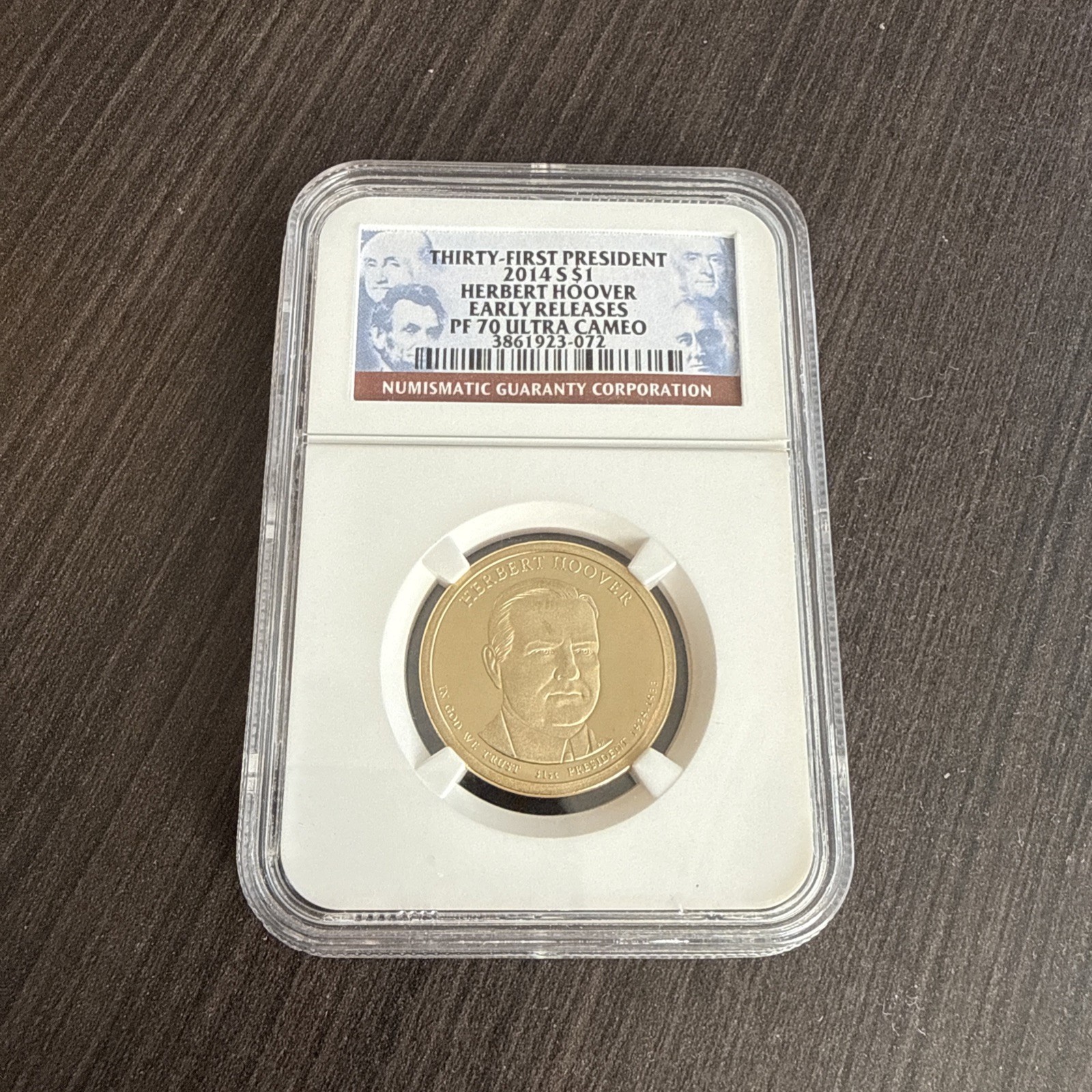 2014 S Franklin Roosevelt Dollar $1 Coin NGC PF70 Ultra Cameo Early Releases