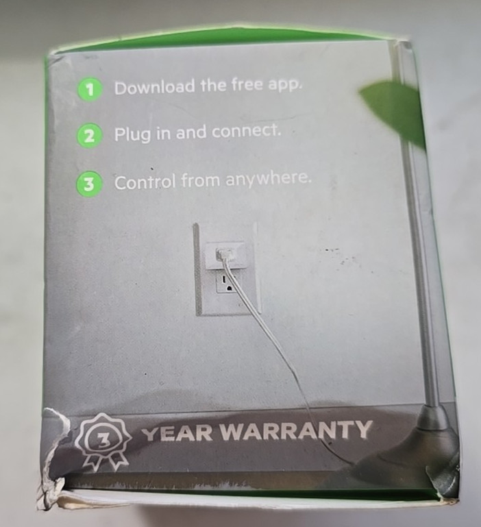 WeMo WSP080 120V Smart Plug, White - 2 Plugs - NEW