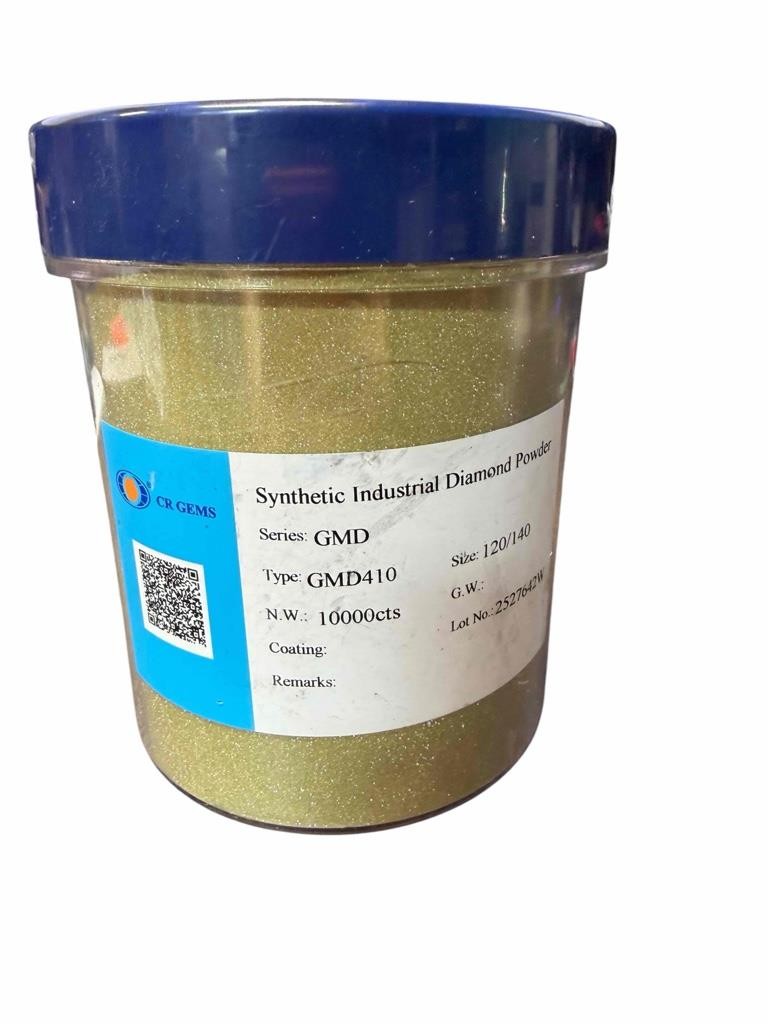CR GEMS Synthetic Industrial Diamond Powder GMD GMD410 100000cts 120/140