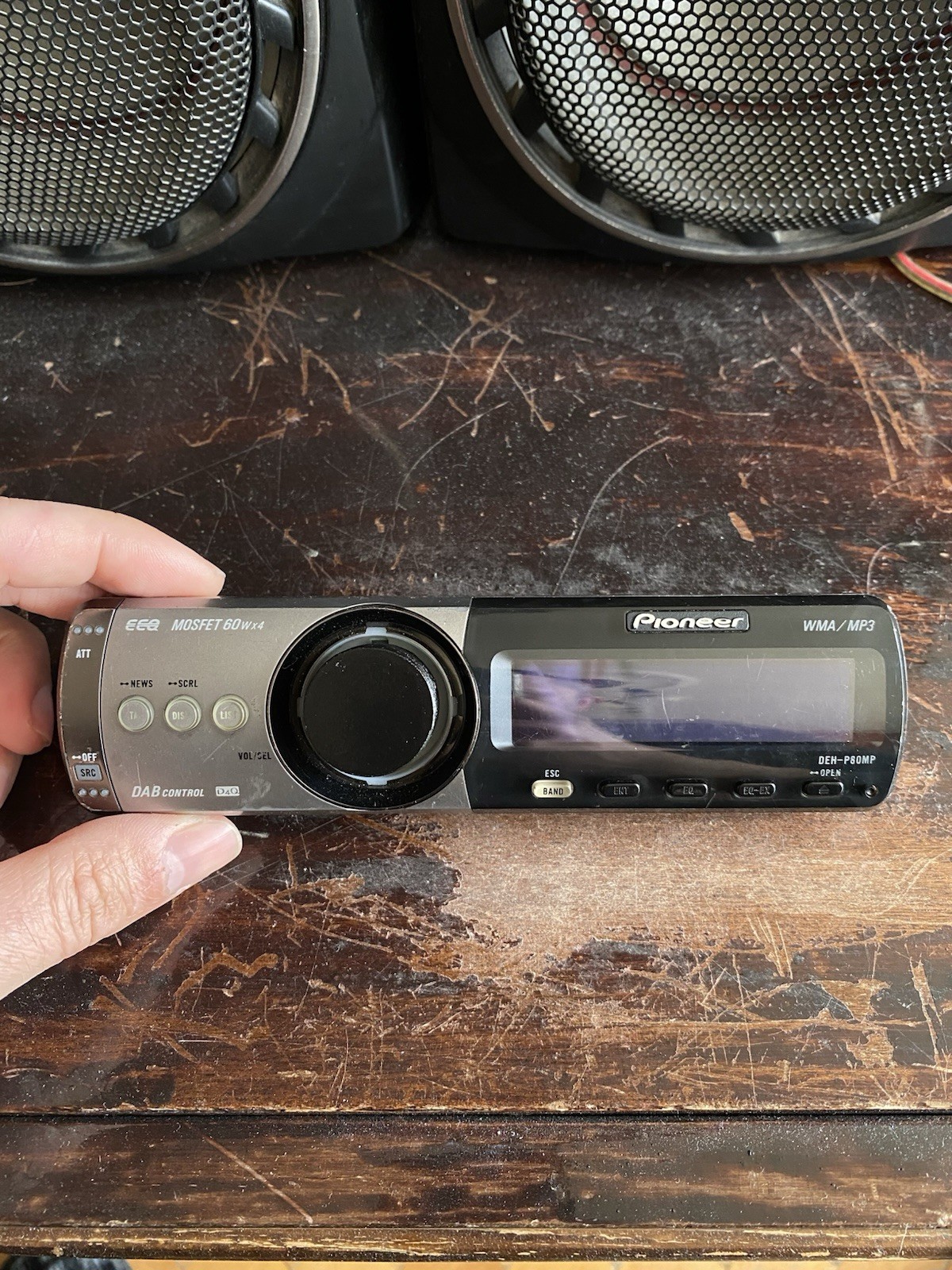 Pioneer deh-p80mp - FACEPLATE ONLY!