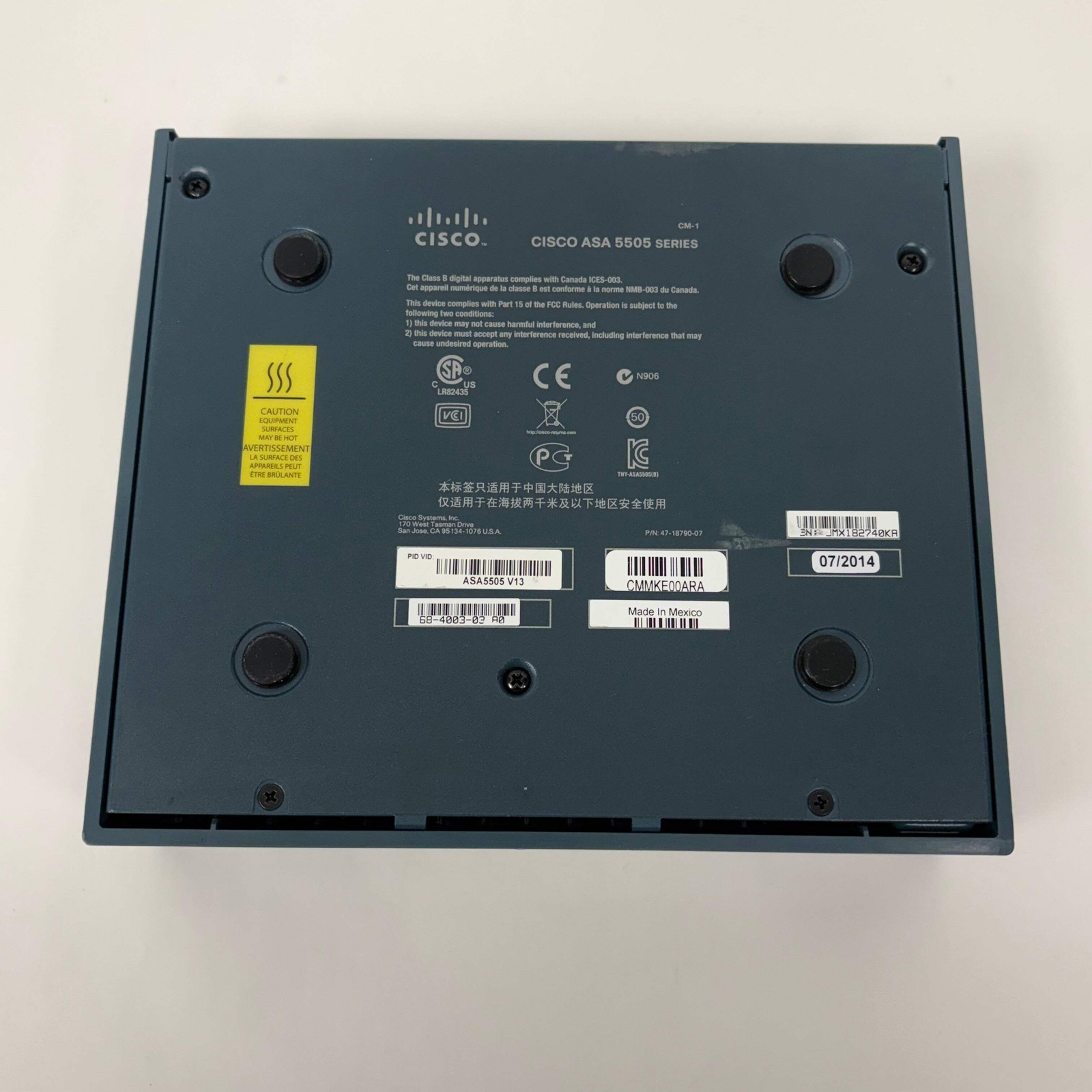 Cisco ASA 5505 Series Adaptive Security Appliance