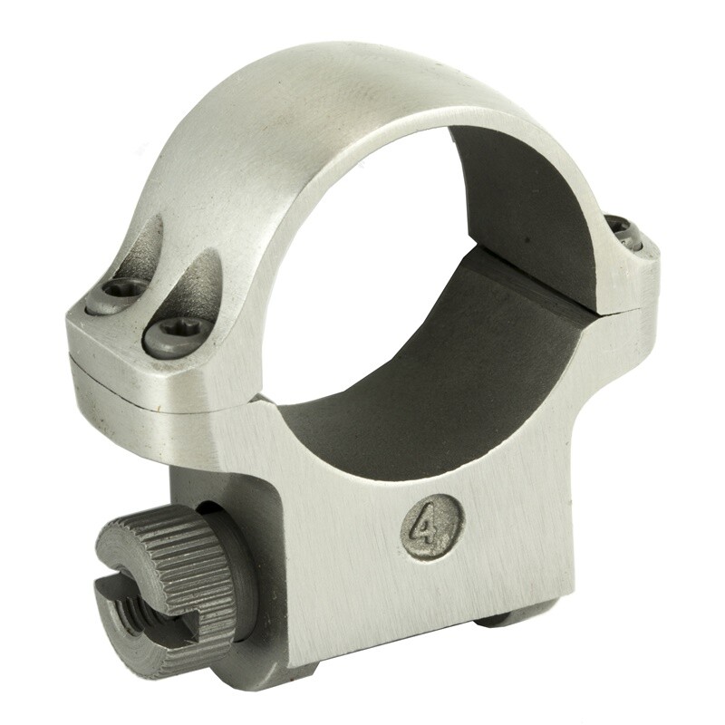 Ruger Standard Scope Ring 1" Medium (4) Stainless Finish Sold Individually 90282