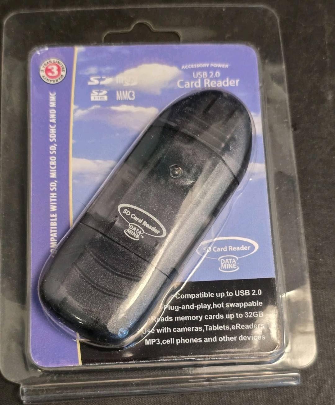 New-DataMINE USB 2.0 Card Reader