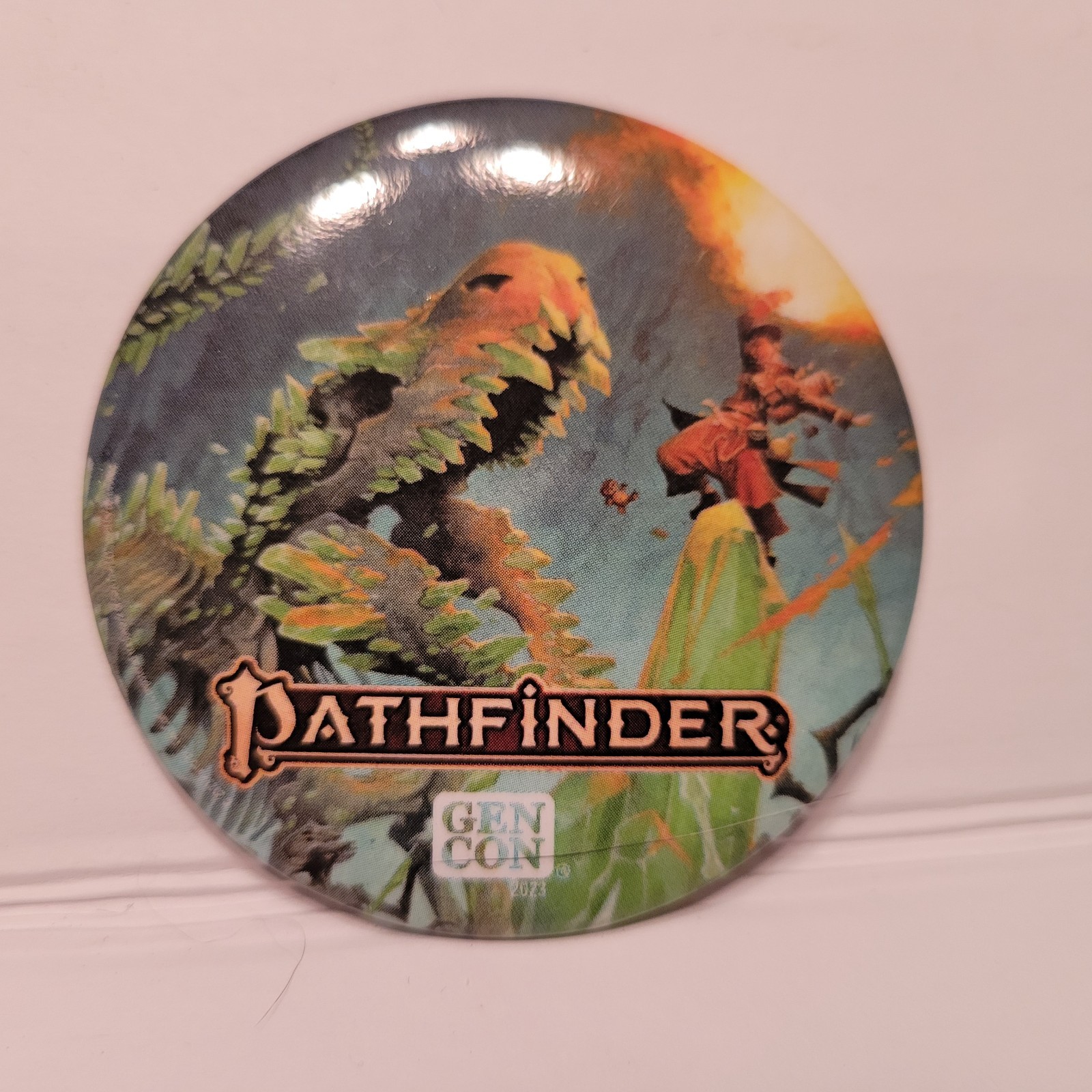 2023 GenCon Exclusive PATHFINDER Pin - New 2.25"