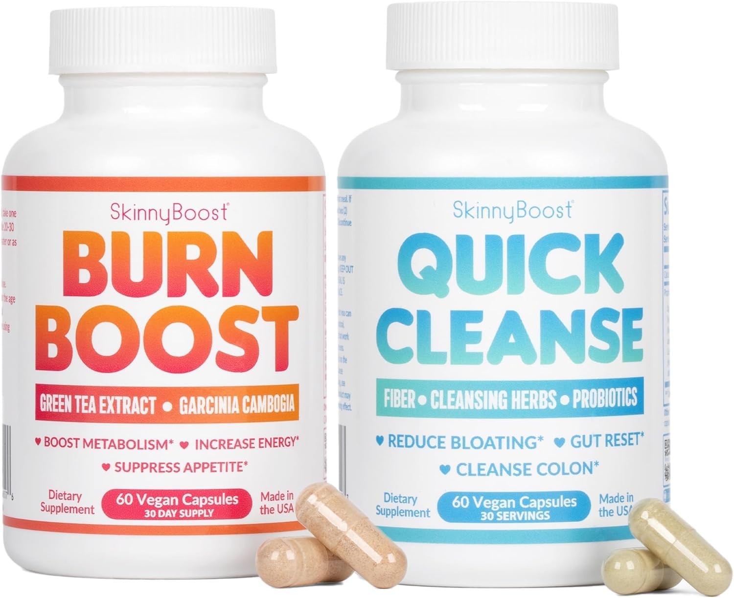 SkinnyBoost Quick Cleanse & Burn Boost (Exp 04/27, 01/28)