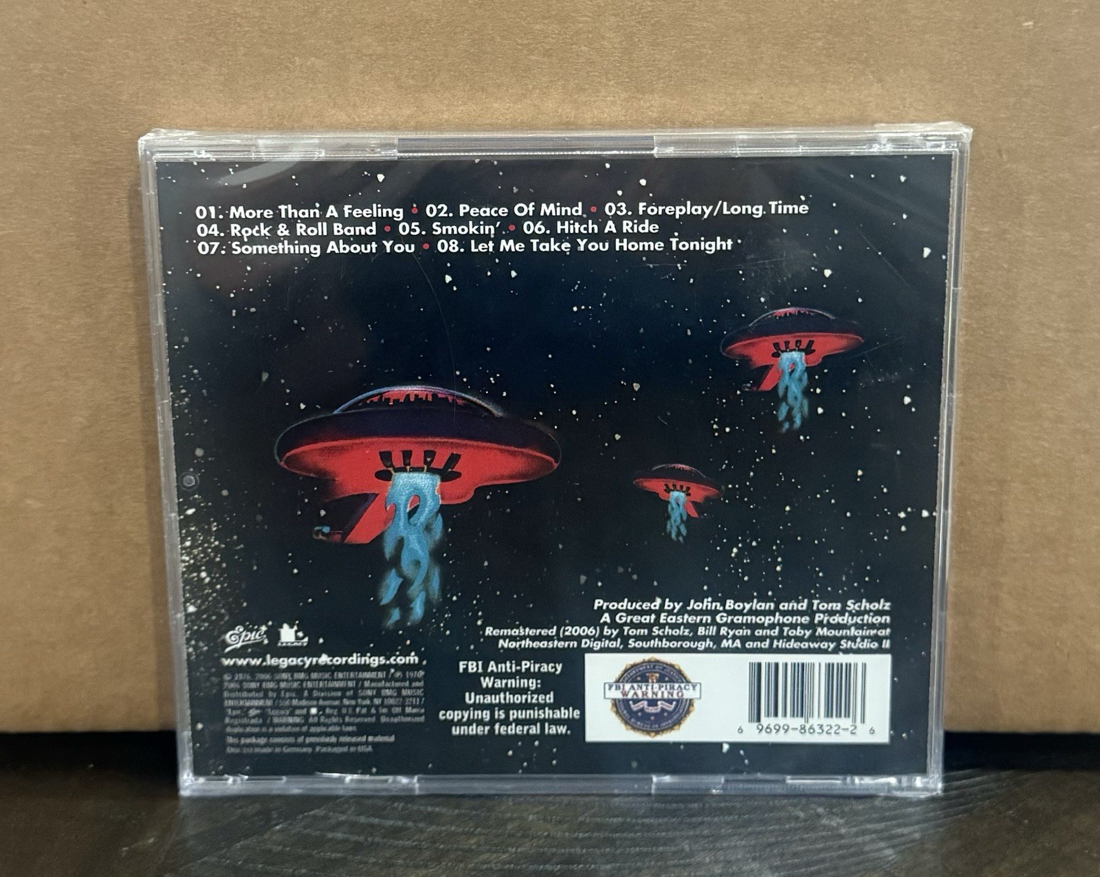 Boston by Boston (CD, 2006)