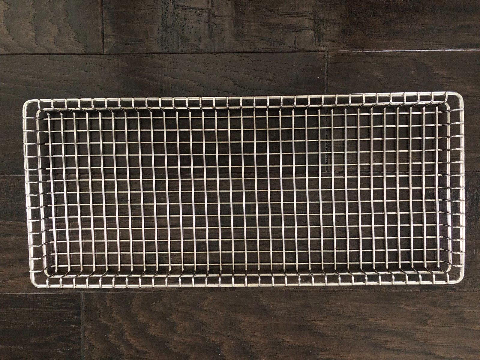 Tuttnauer Autoclave Mesh Tray Stainless Steel Wire Basket Insert 17-3/8 x 7-5/8
