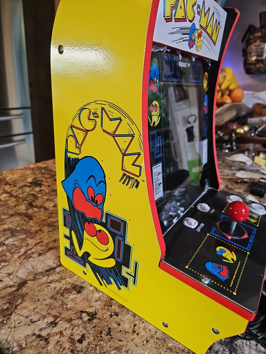 Arcade1Up 2 Game Countercade Tabletop Arcade Machine - Pac-Man Works Perfect