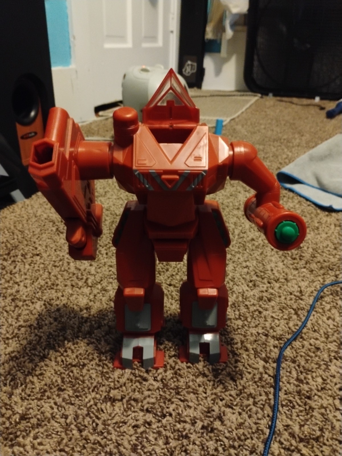 94 Tyco Battletech Thor Figure Complete With 2 Missiles,Figurine With Weapon.