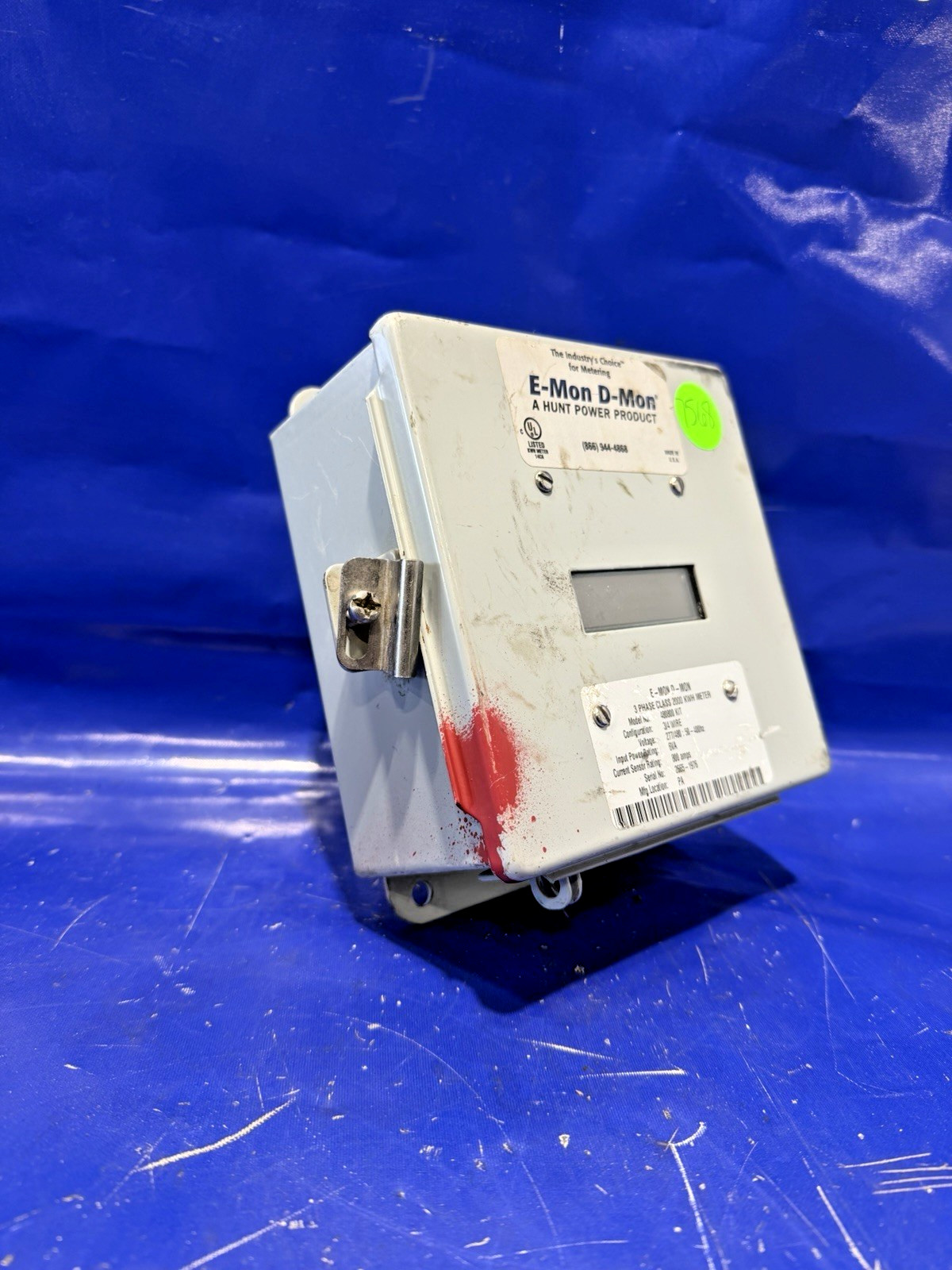 E-Mon D-Mon 800 Amp 480V 3Ph Class 2000 KWH Meter 480800 Kit🟦