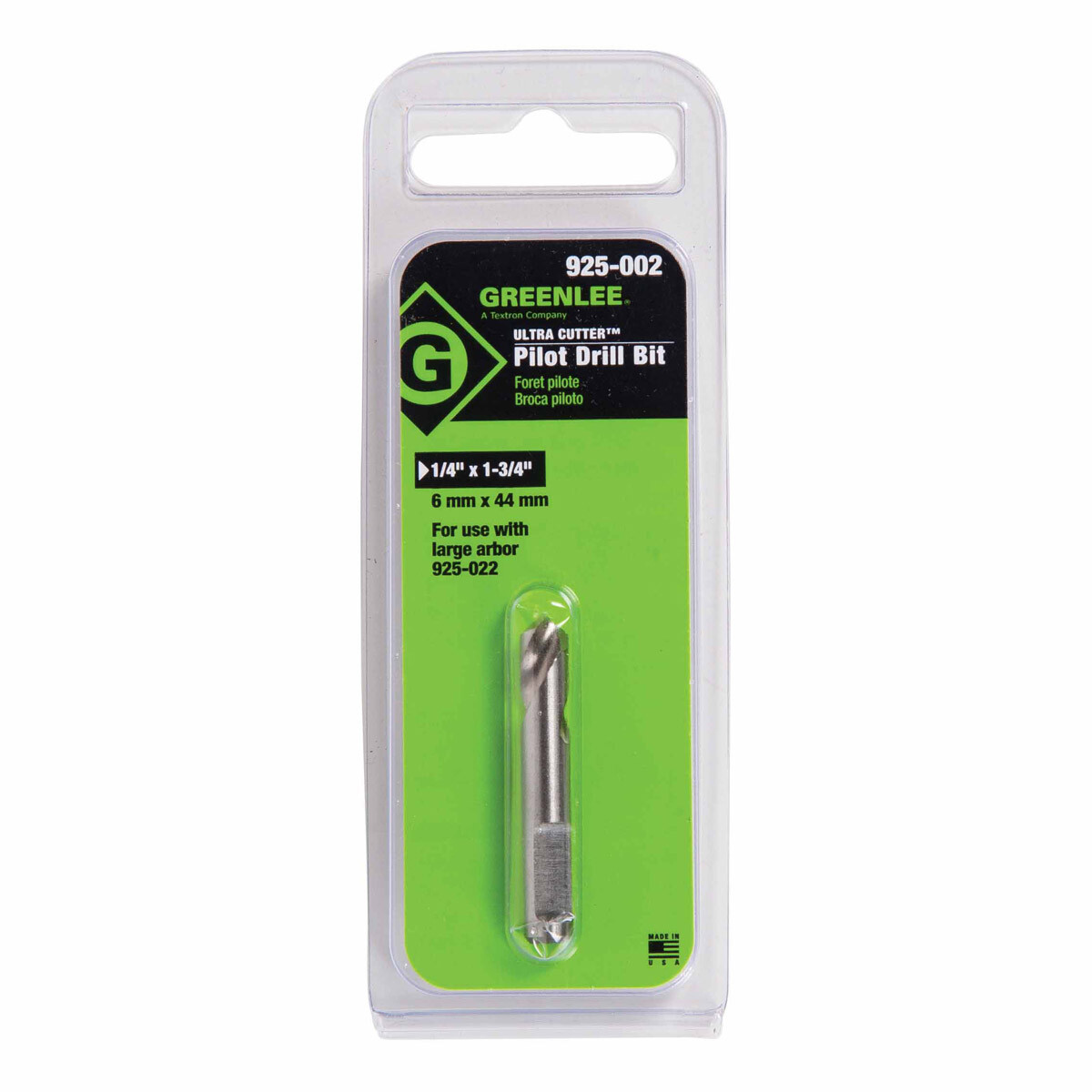 Greenlee 925-002 Large Split-Point Pilot Drill