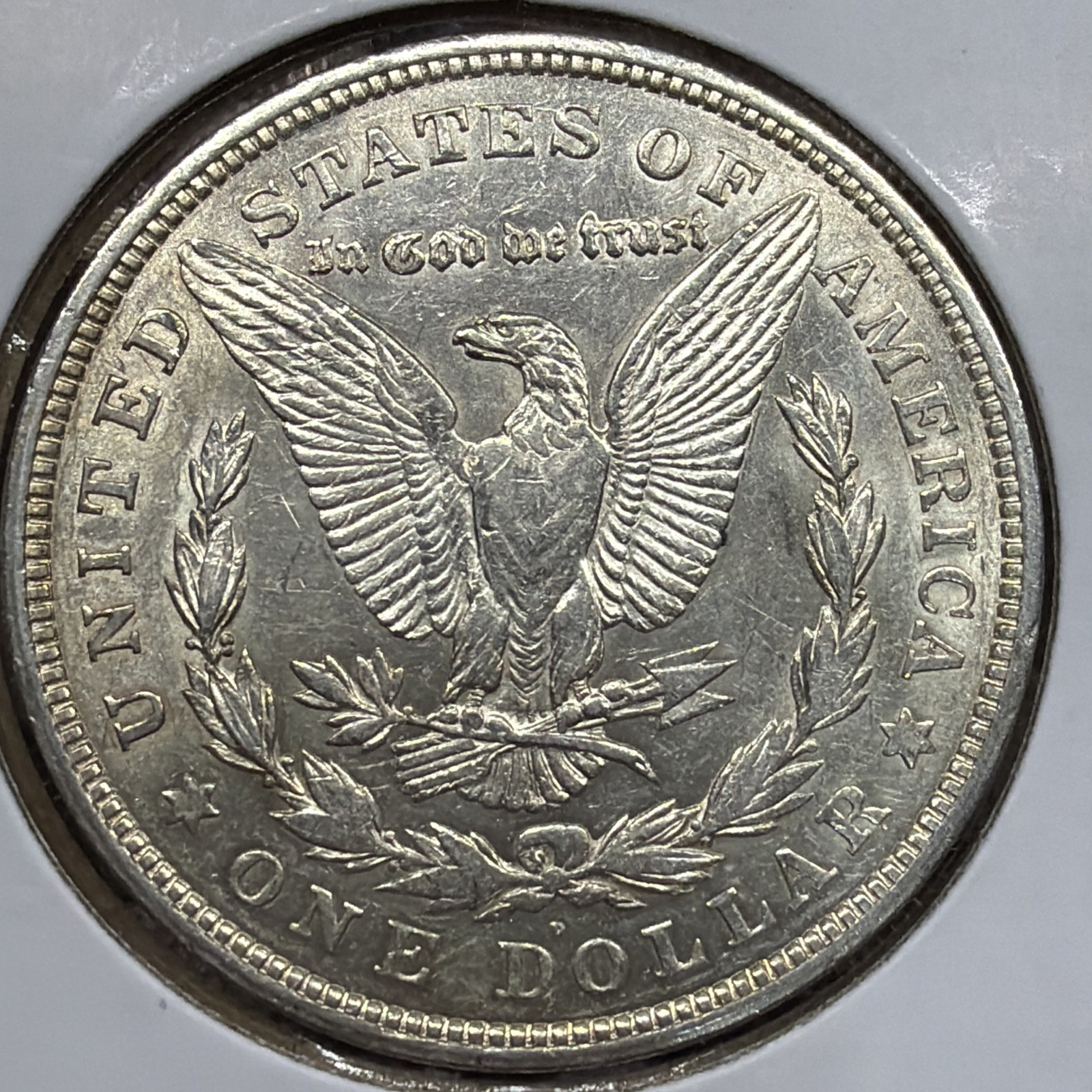 1921 D Morgan Silver Dollar