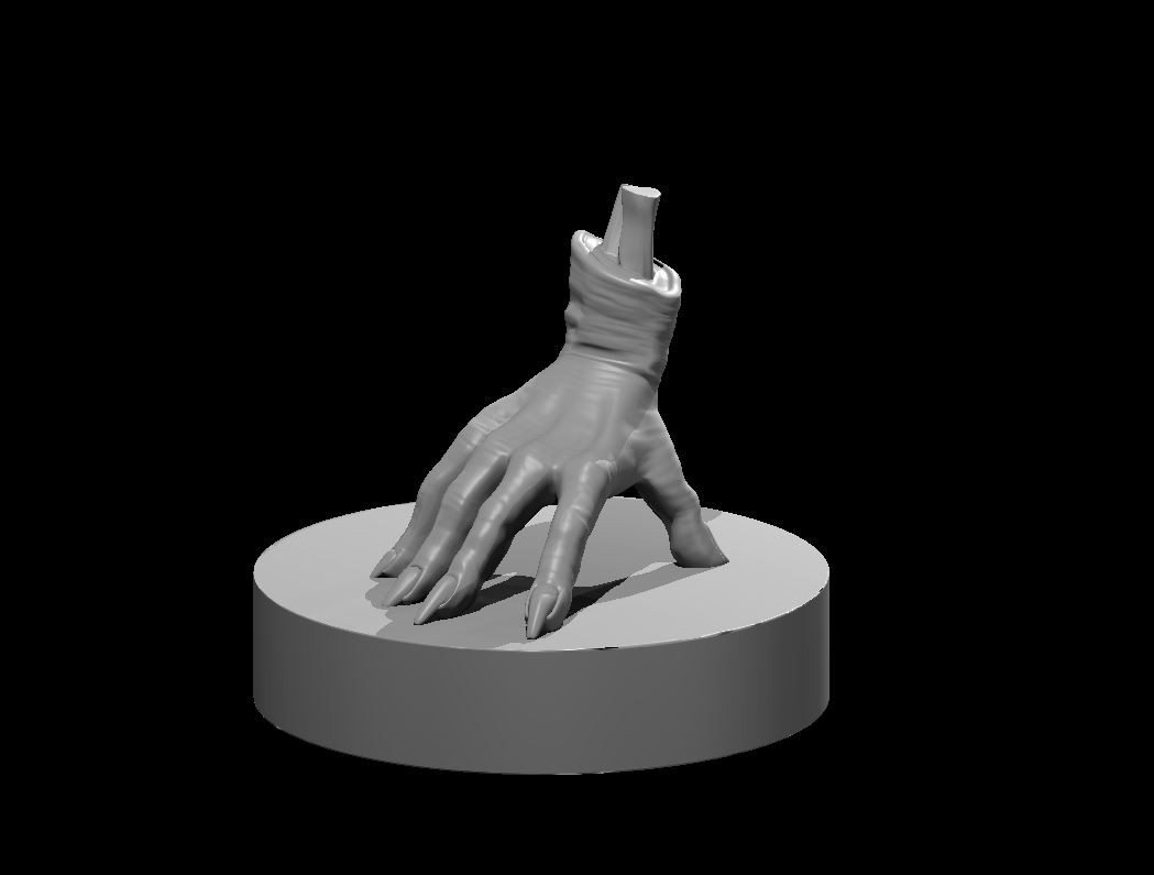 2pcs Crawling Claw Thing Hand Monster Manual 28mm Scale DND D&D Tabletop Mini