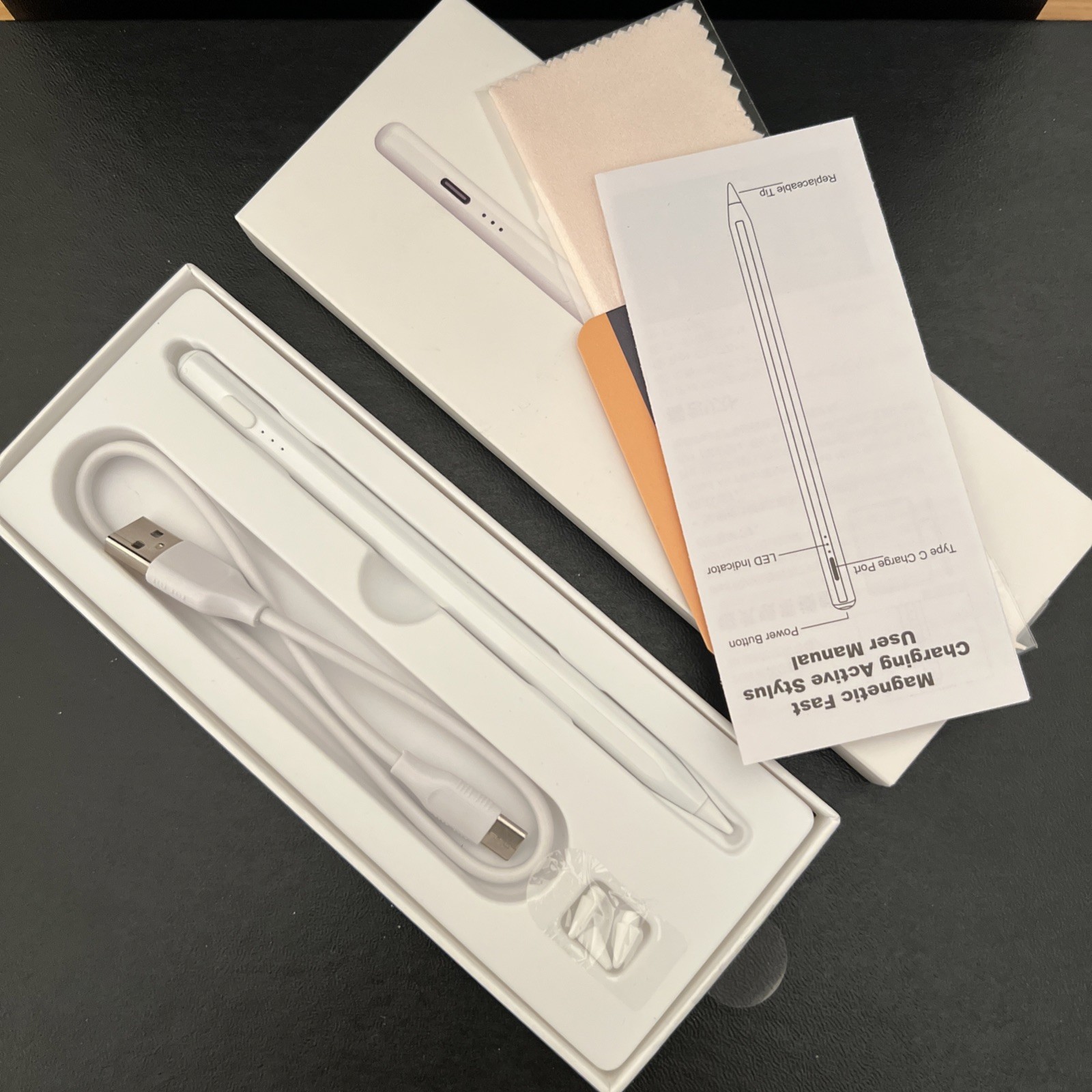 Stylus Pen for iPad 6-10 Generation Fast Charge Active Pencil Compatible
