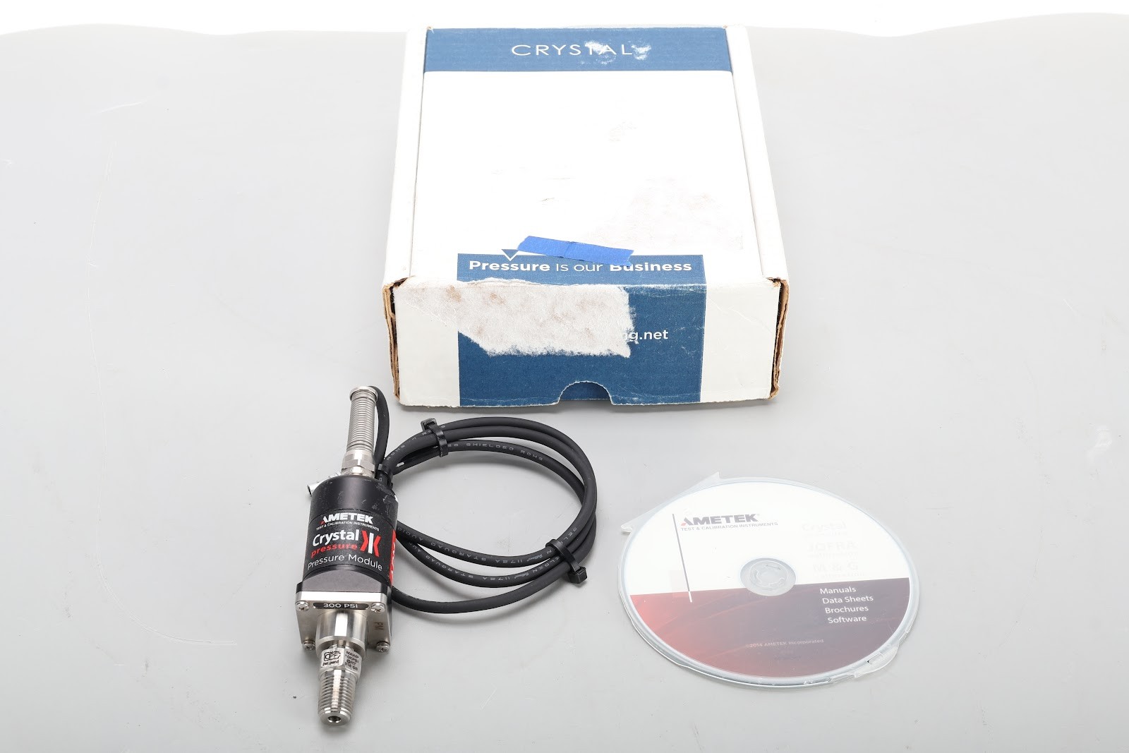 Ametek APM300PSI-BASIC CPF Series Advanced Pressure Module With Manual and CD
