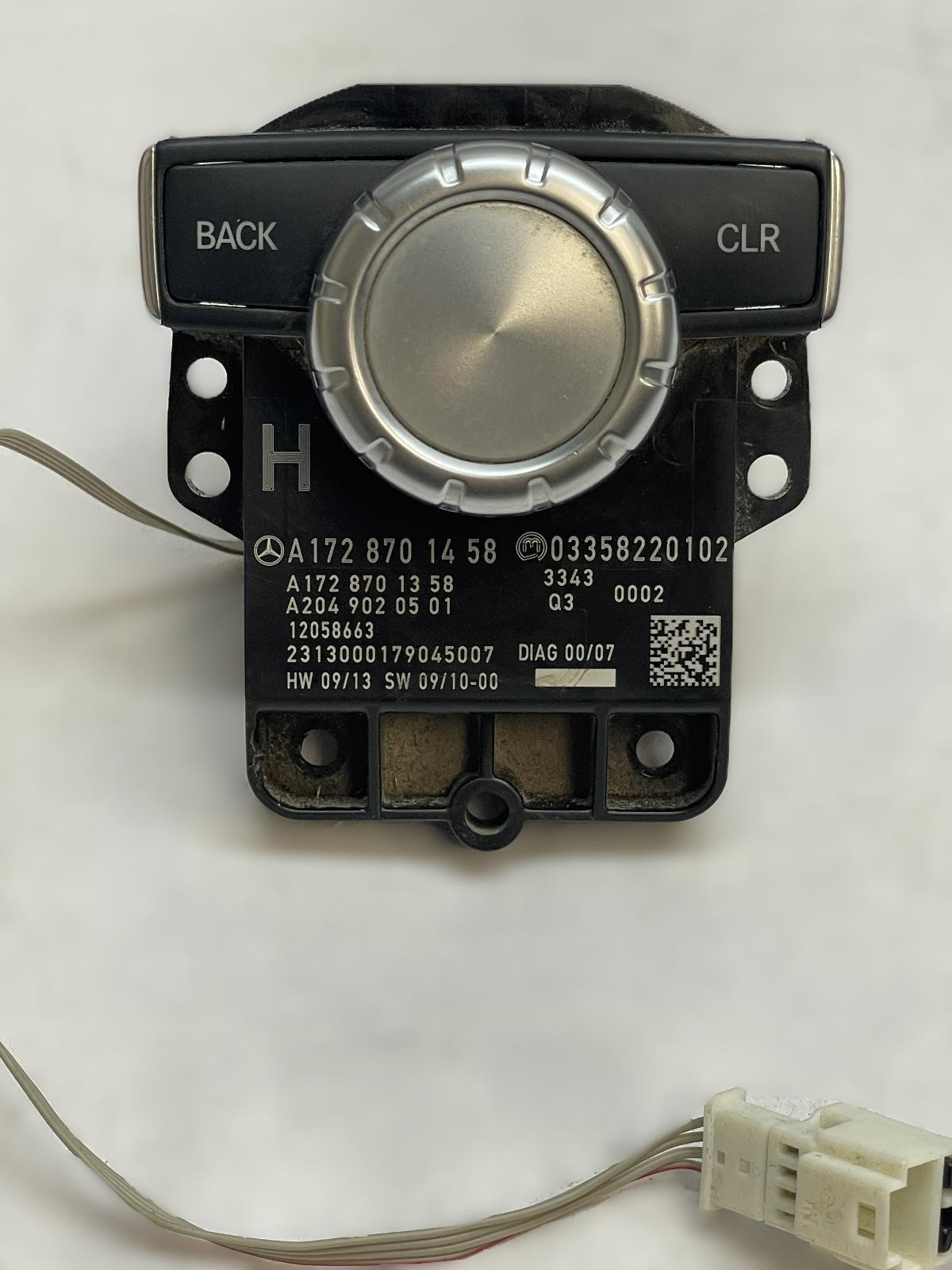 2014 MERCEDES CLS-CLASS Command APS Controller OEM A1728701458 Navigation Knob