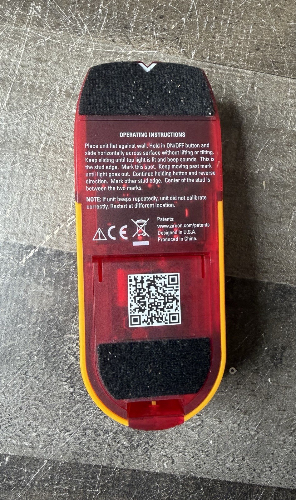 Zircon StudSensor HD25 Stud Finder- TESTED