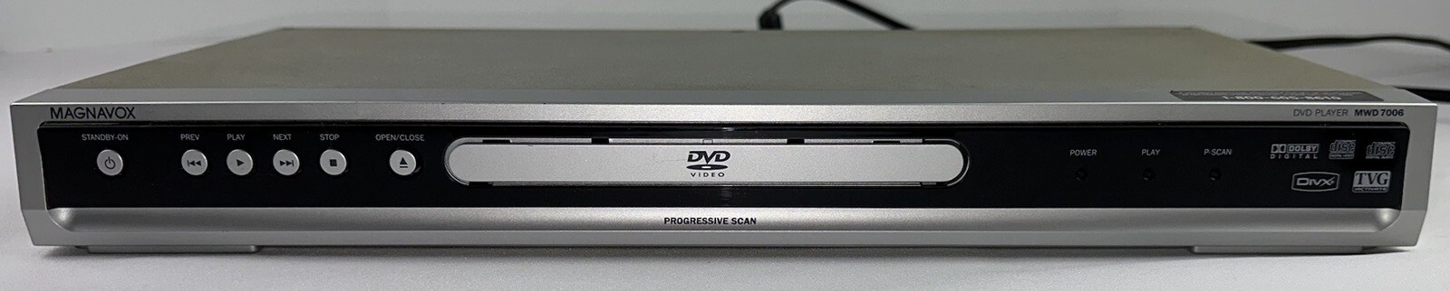Magnavox MWD7006 DVD Player No Remote Tested Works