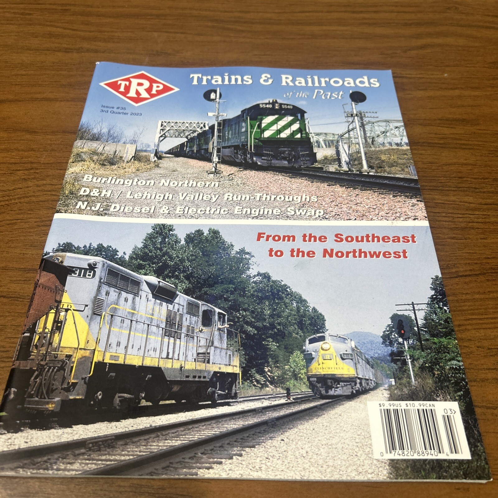 TRP The Railroad Press Magazine 3rd quarter 2023 Burlington Northern