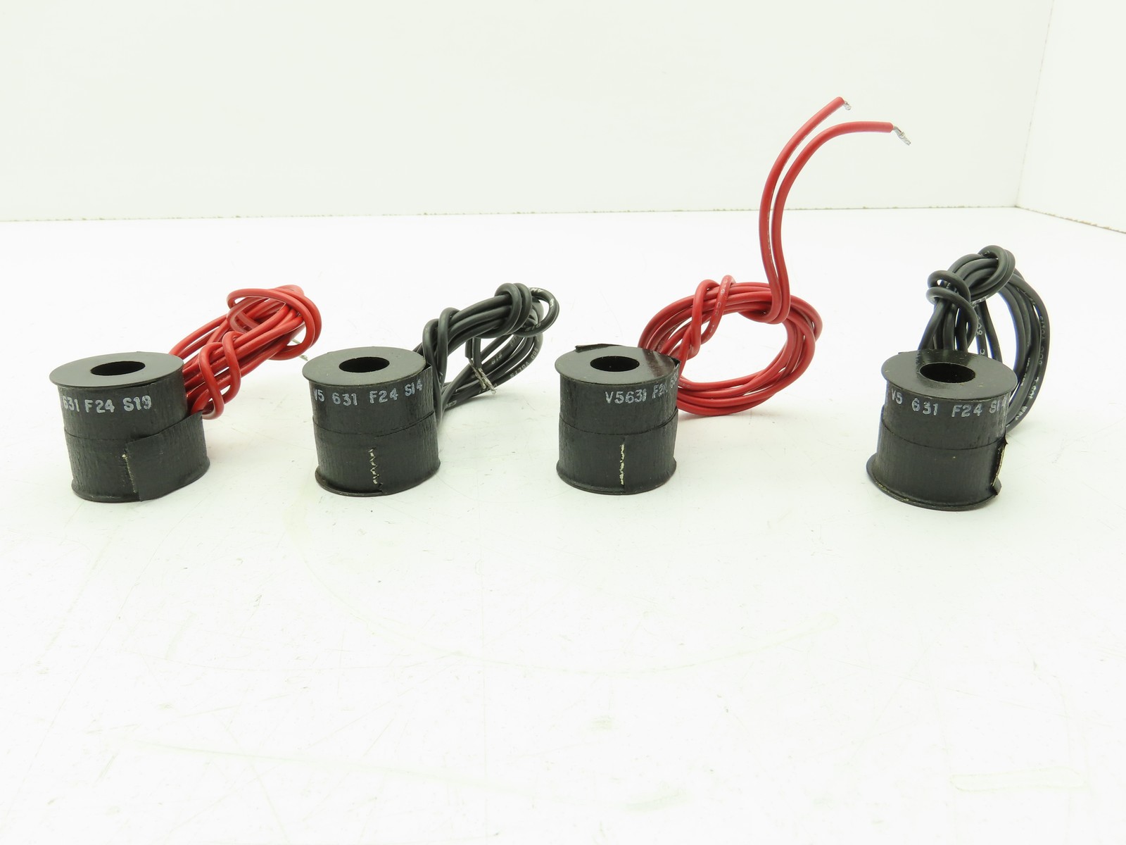 Honeywell Skinner V5 631 F24 Valve Solenoid Coil 1/2" ID 120V 60Hz Lot of 4