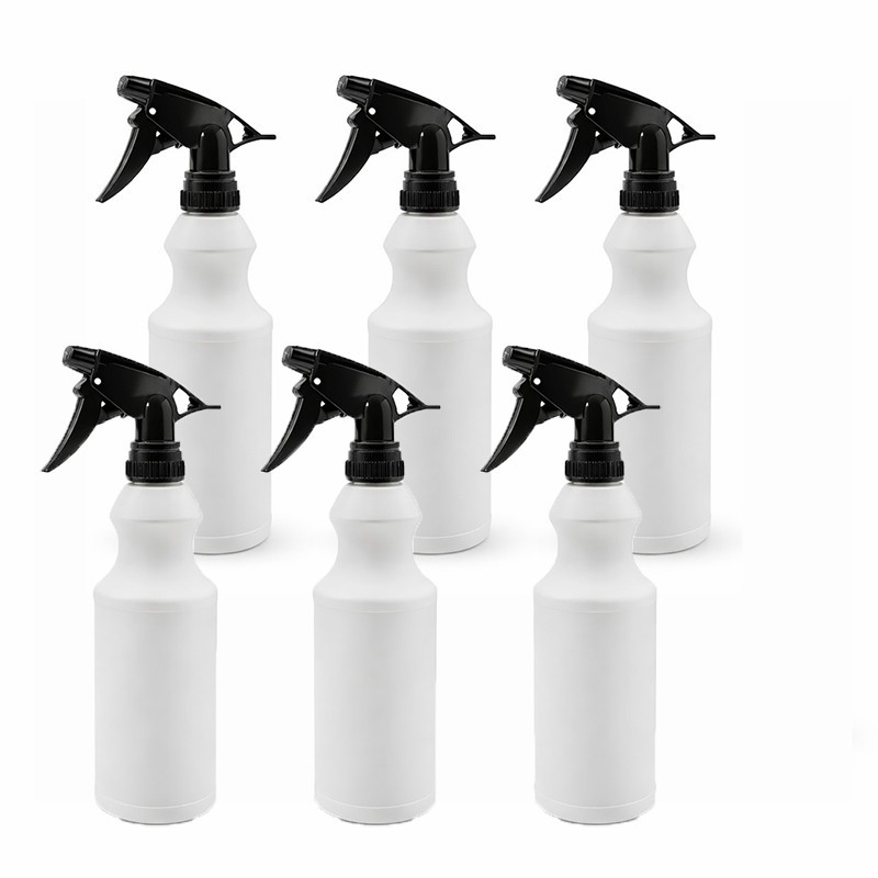 Bulk Plastic Trigger Spray Bottle 16 oz Heavy Duty Chemical Resistant Sprayer