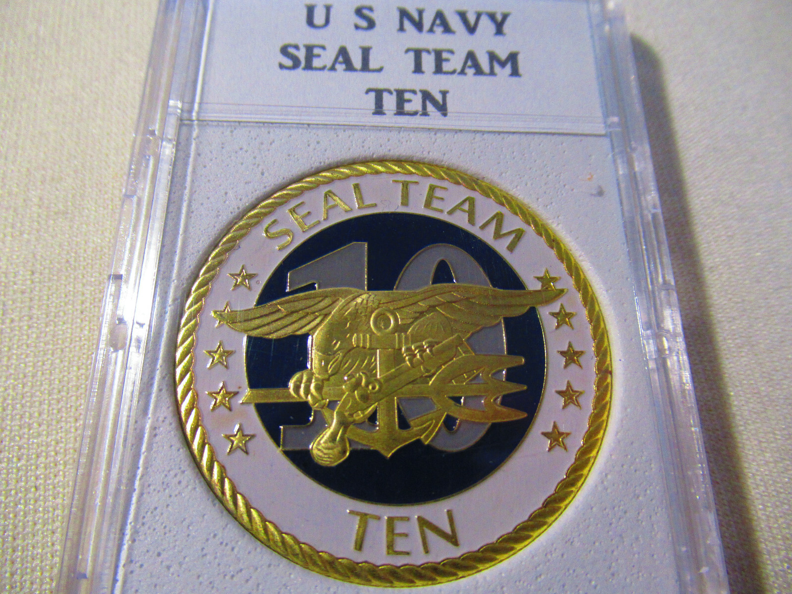 US NAVY SEAL TEAM TEN Challenge Coin
