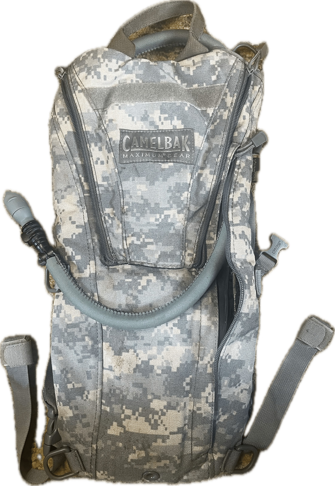 USGI ACU Camelbak Thermobak Hydration System Carrier with Used Bladder