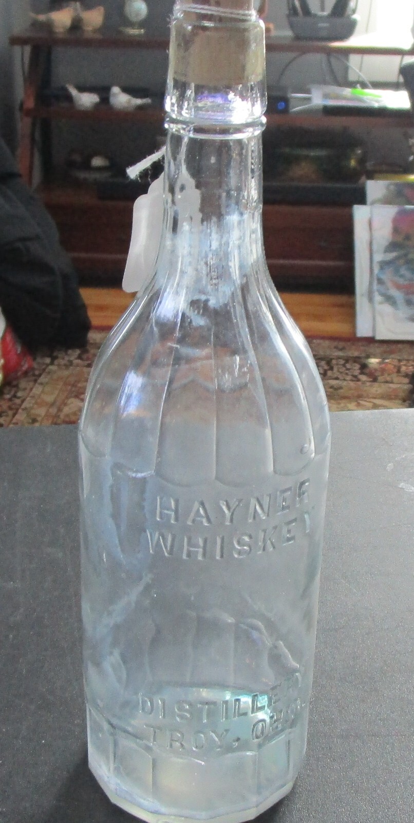 VINTAGE HAYNER WHISKEY EMPTY BOTTLE