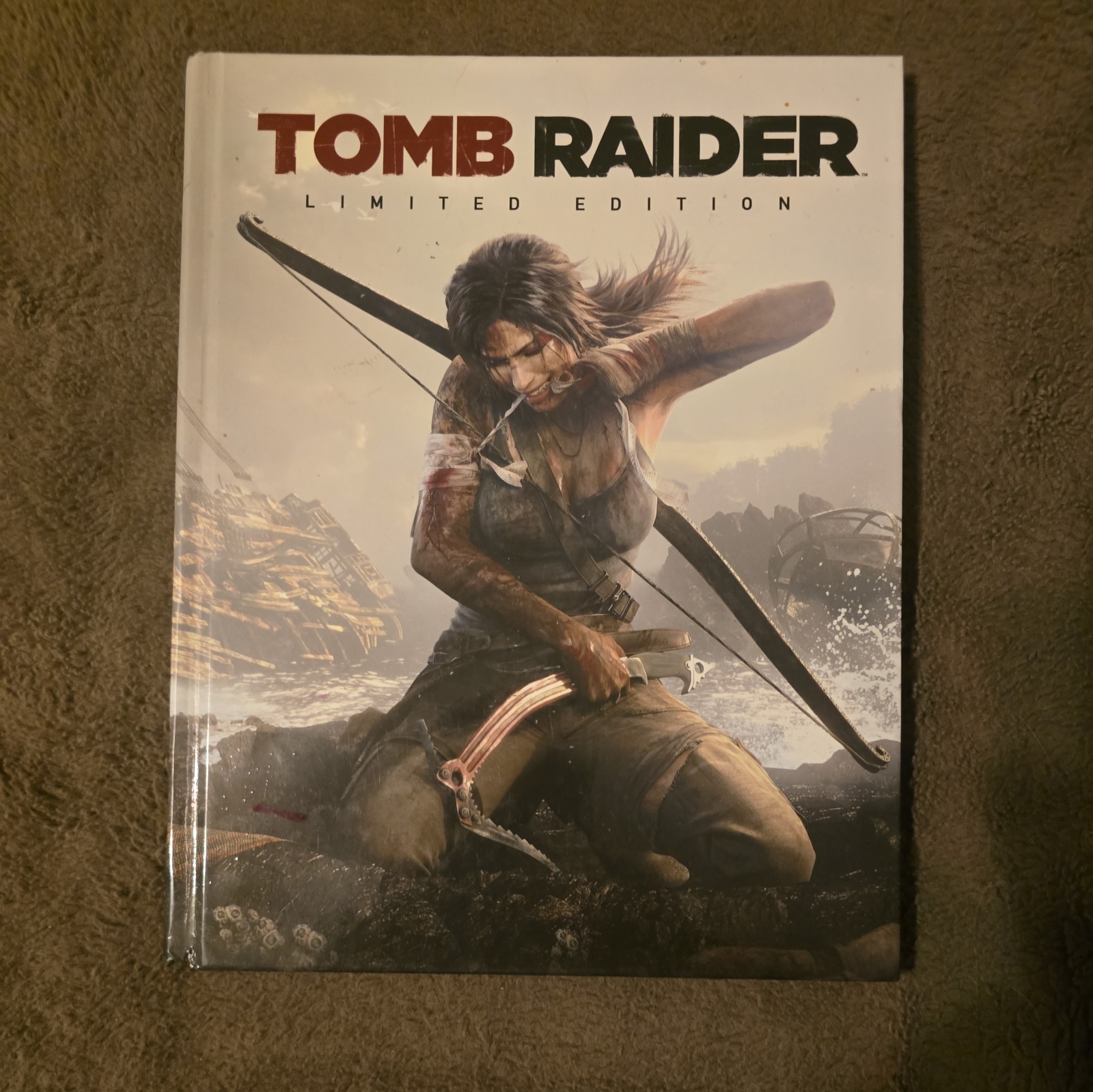 Tomb Raider Limited Edition BradyGames Hardcover Strategy Guide 2013