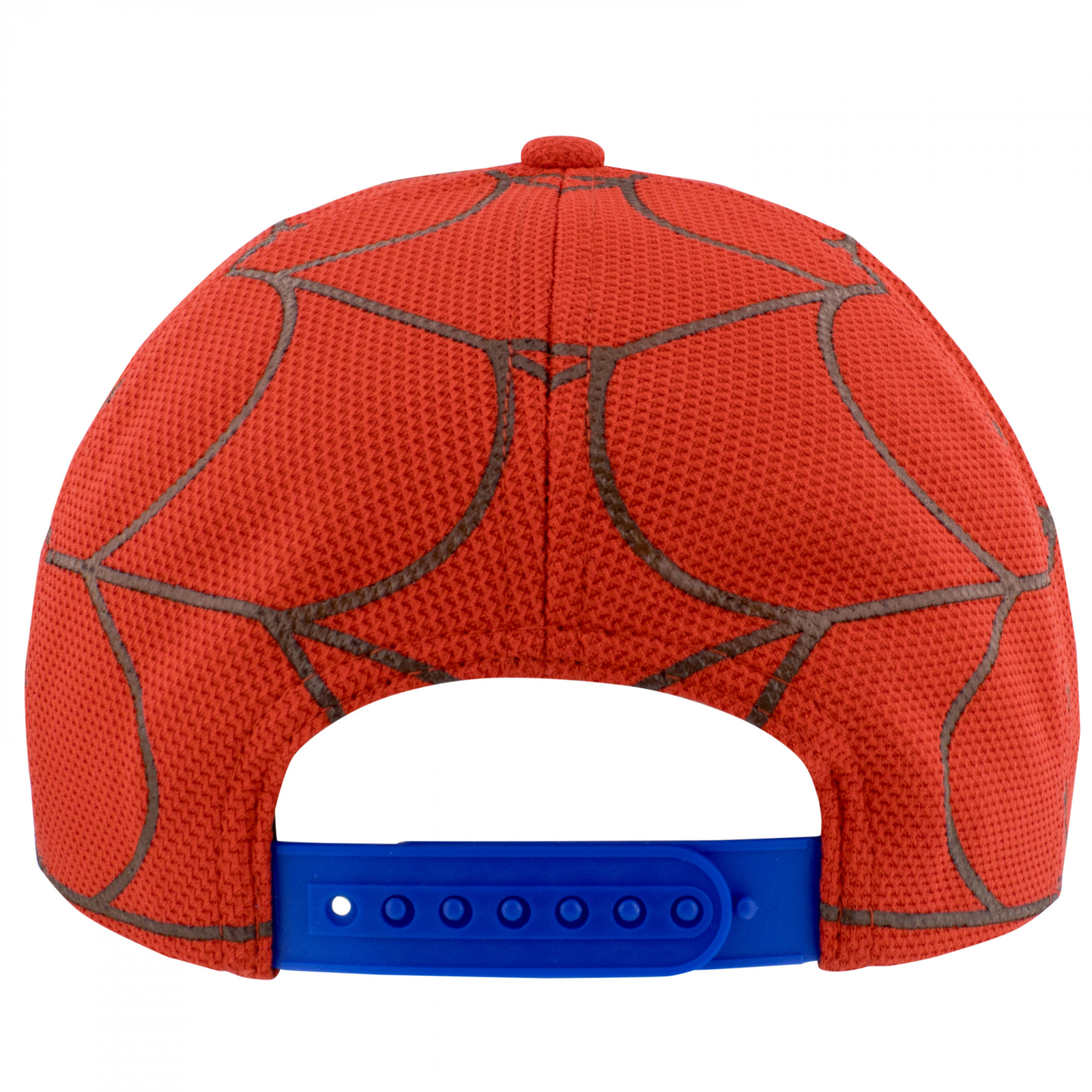Spider-Man Mask Character Armor Snapback Hat Multi-Color