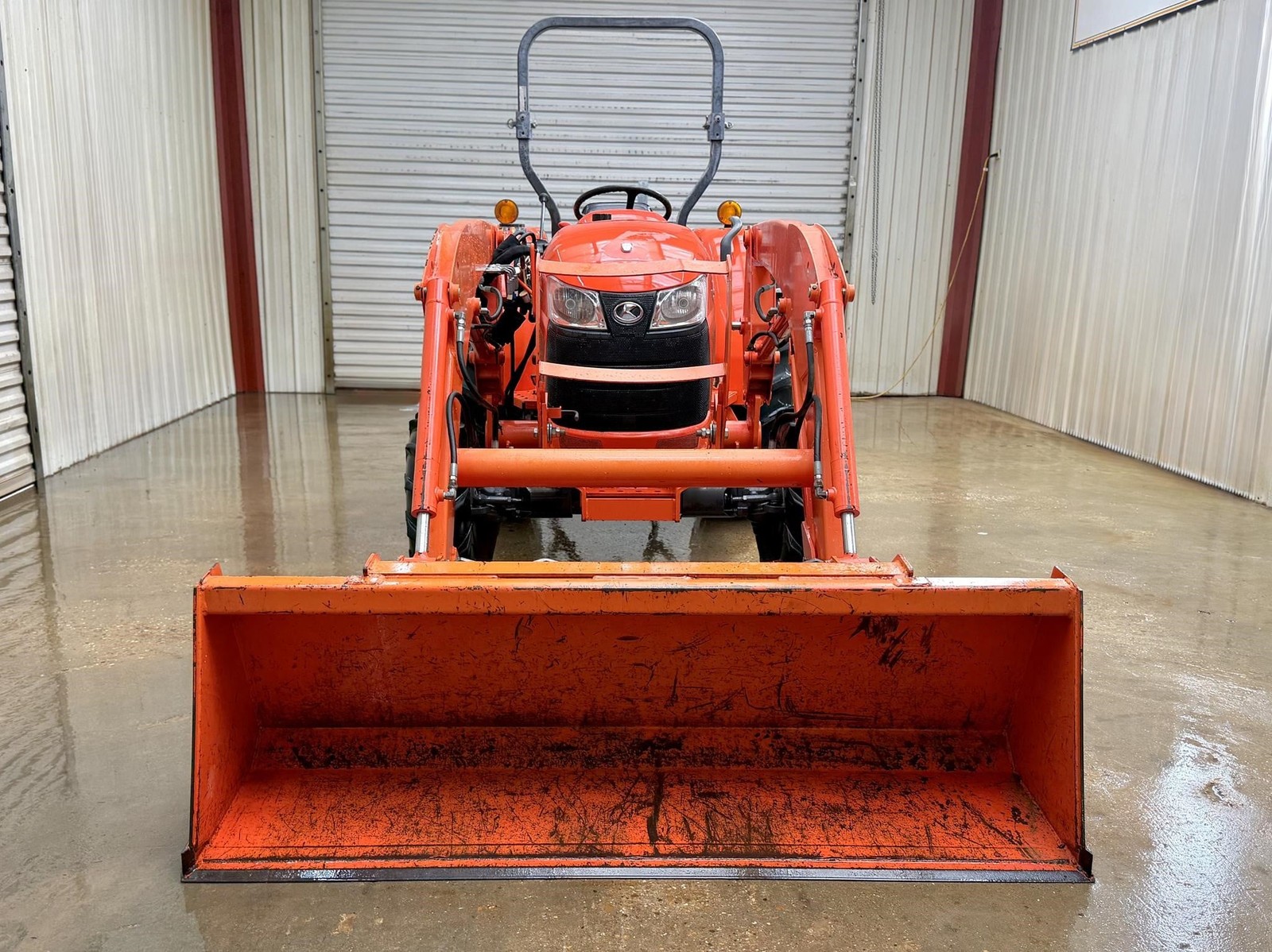 2012 KUBOTA L4600 OROPS 4WD TRACTOR WITH LA754 LOADER