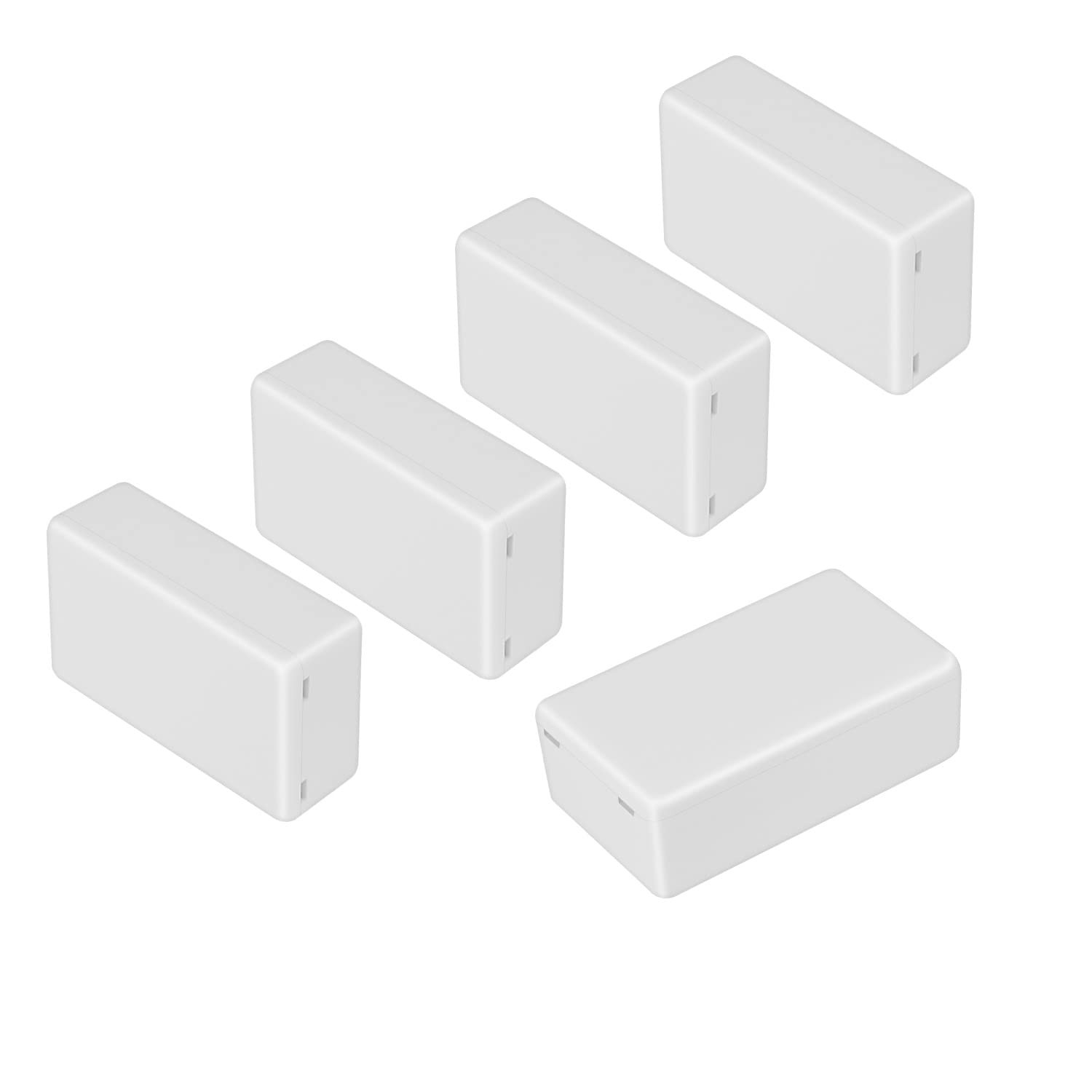 Project Box 5 Pieces ABS Plastic Electrical Project Case Small Junction Box for
