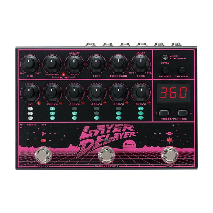 Ibanez LD303 Layer Delayer Delay Guitar Effect Pedal