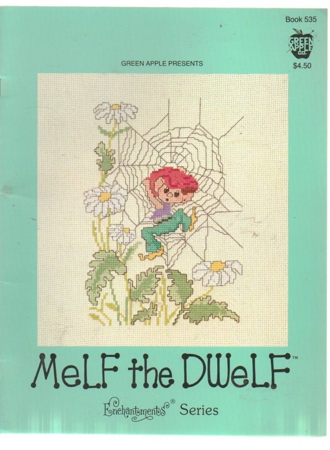 MELF THE DWELF -- CROSS STITCH  - FREE SHIPPING