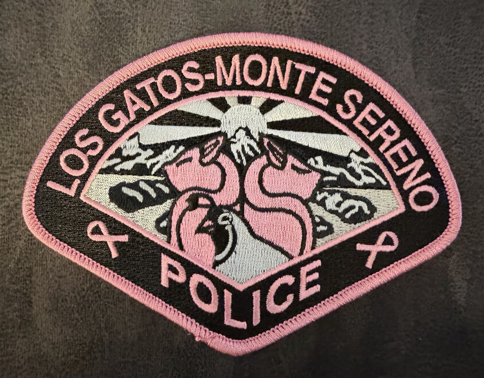 California Pink (Cancer Awareness) Los Gatos-Monte Sereno Police Department