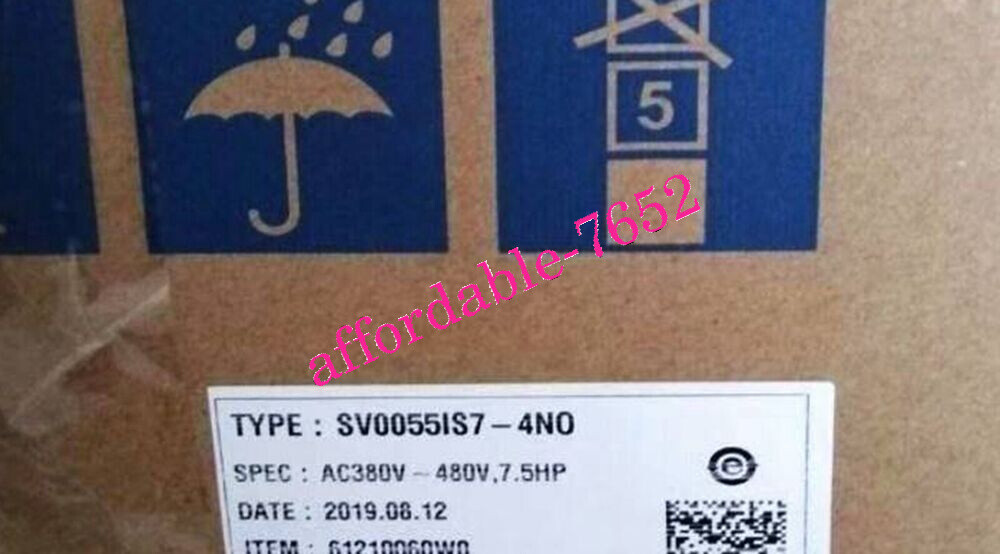 NEW IN BOX LS SV0055IS7-4NO inverter 5.5KW DHL or FedEx