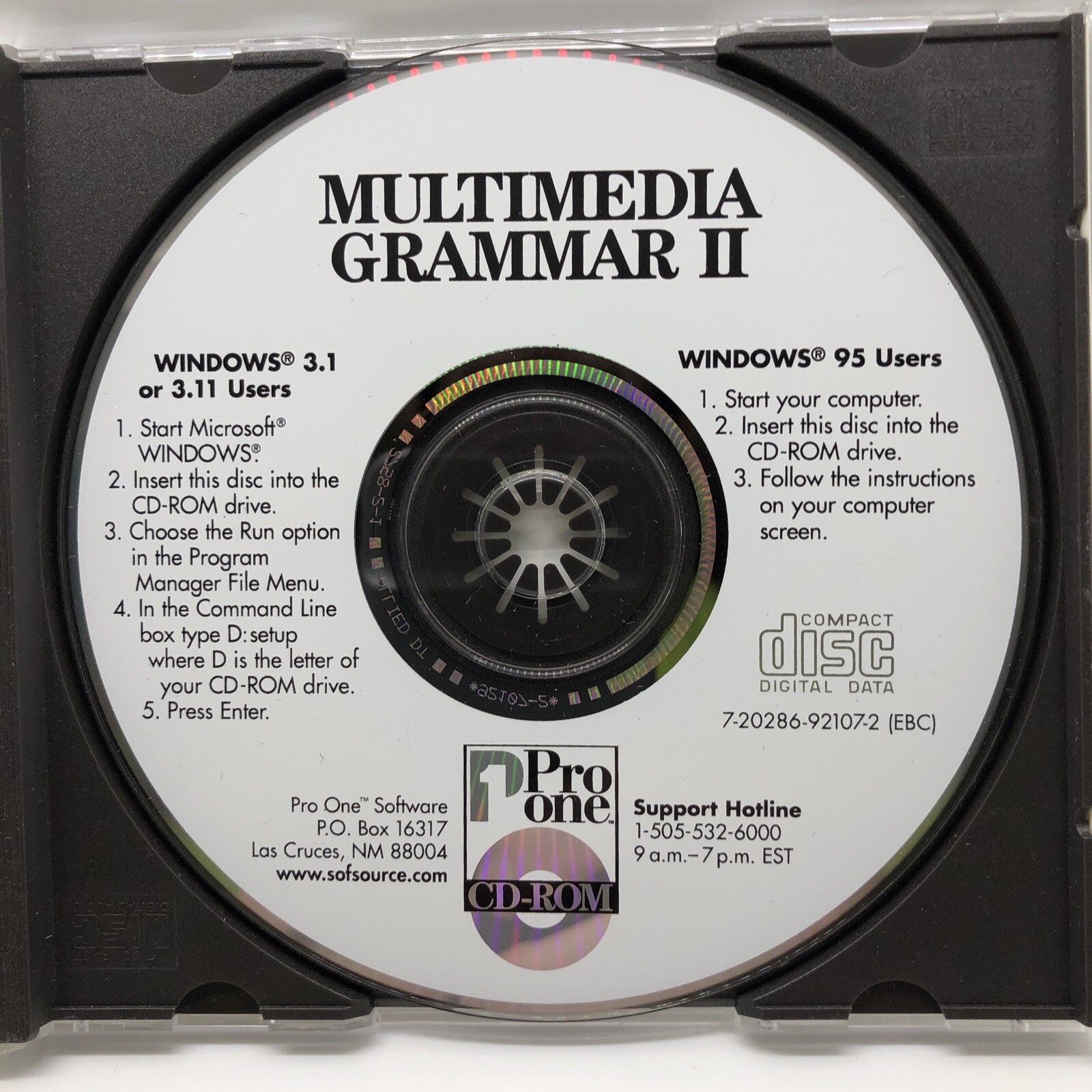 Multimedia High School Grammar PC Cd