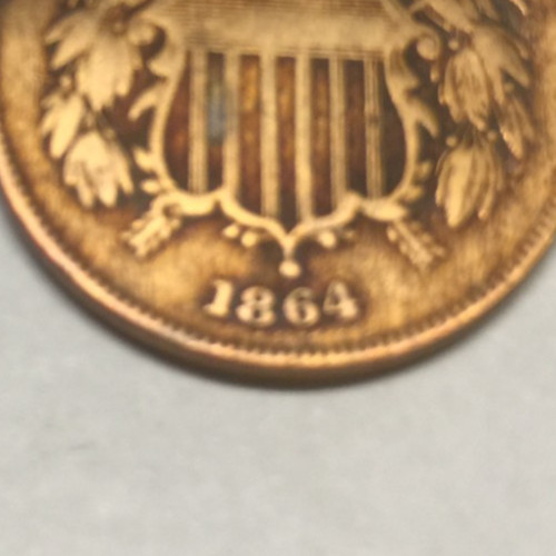 1864 Two Cent Piece
