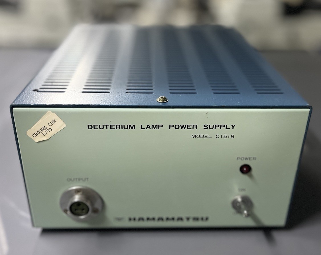 Hamamatsu Deterium Lamp Power Supply C1518