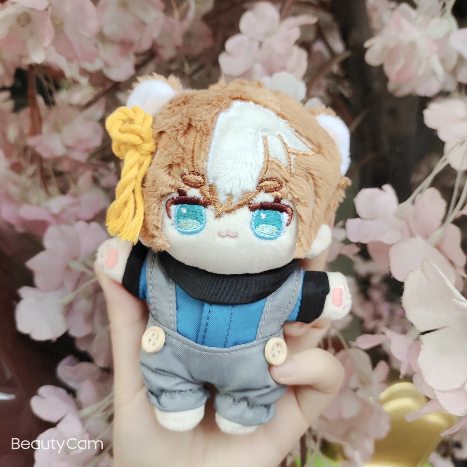 In Stock 10cm Genshin Impact Gorou Wulang Plush Dress up Doll Stuffed Toy Gift