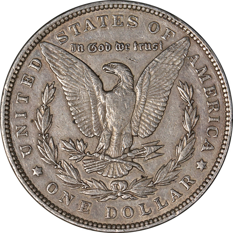 1897-P Morgan Silver Dollar Nicely Circulated - Great Set Builder - STOCK