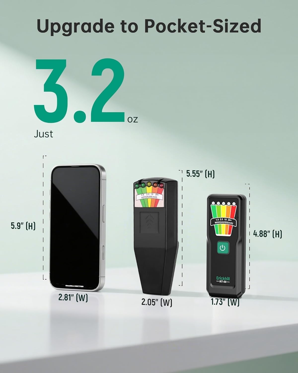 Lightweight EMF Detector with Wide Frequency Range - Perfect for Paranormal Use