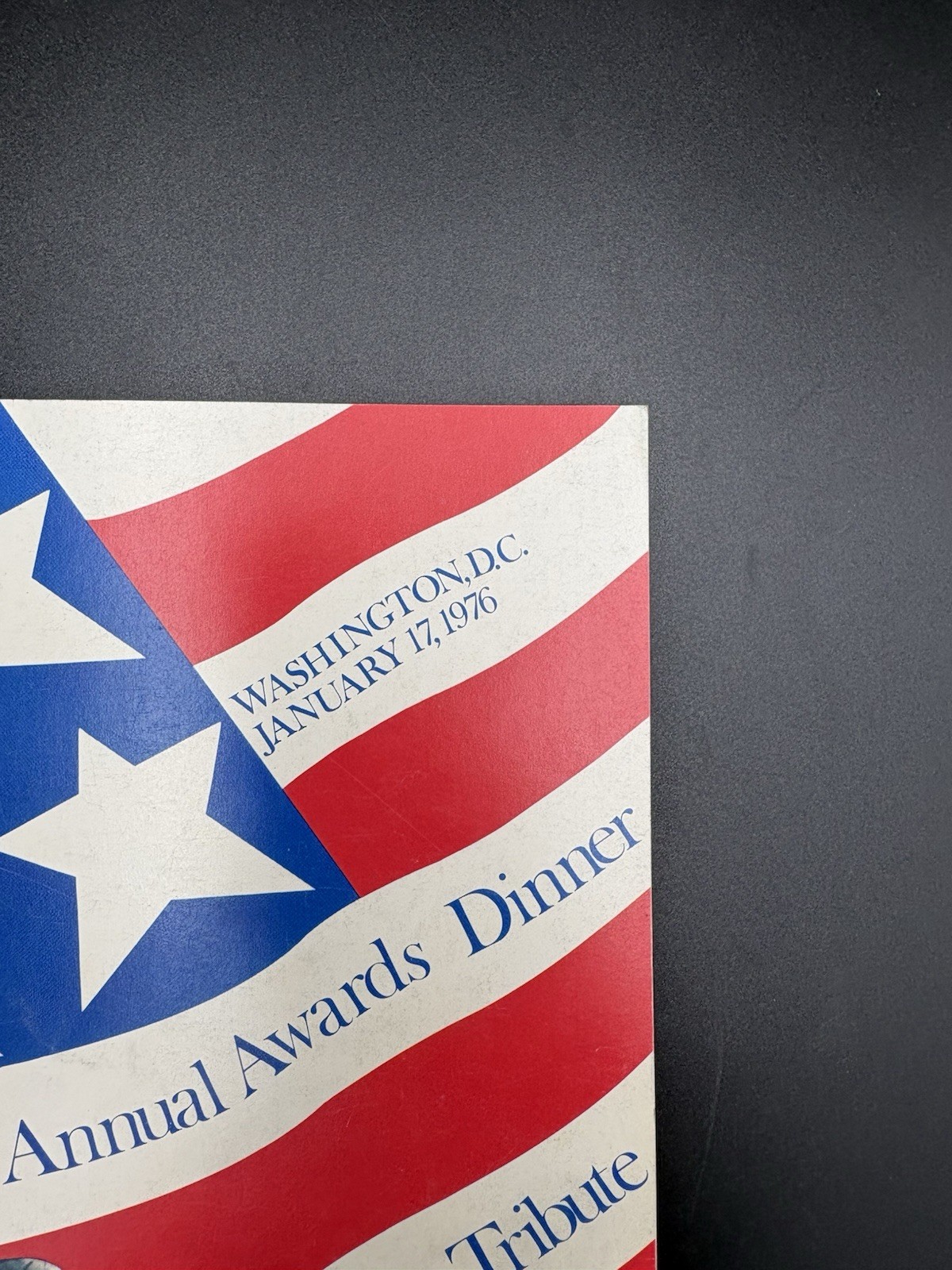 1976 Touchdown Club 41st Annual Awards Dinner Bicentennial Program January 17