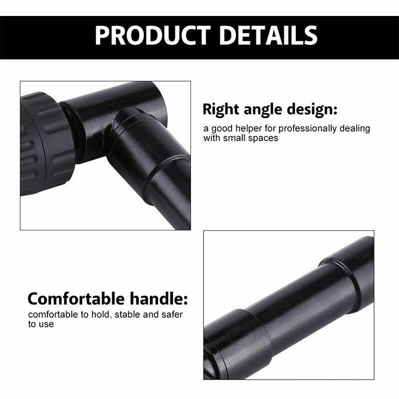 Right Angle Drill Converter Attachment Adapter 90 Degree Chuck Range 0.8-10mm