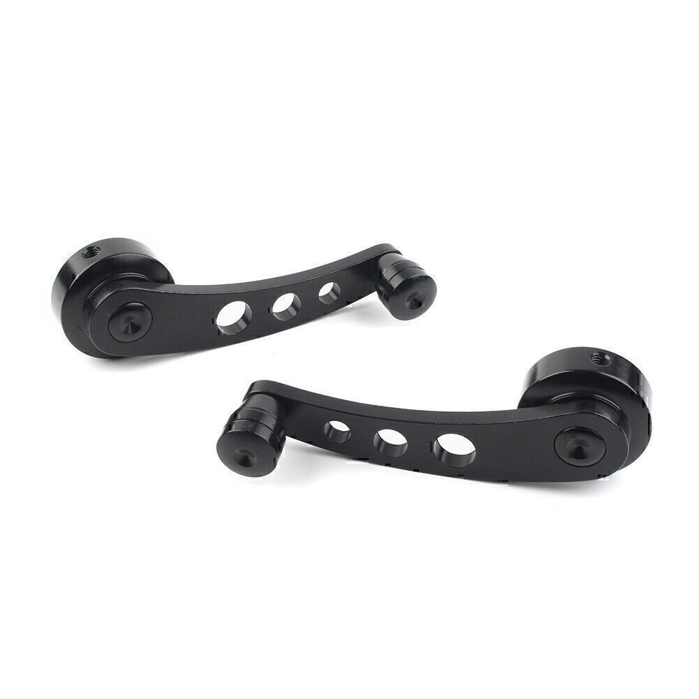 US 2Pcs Universal Aluminum Alloy Window Handle Winder Riser Winder Crank Riser