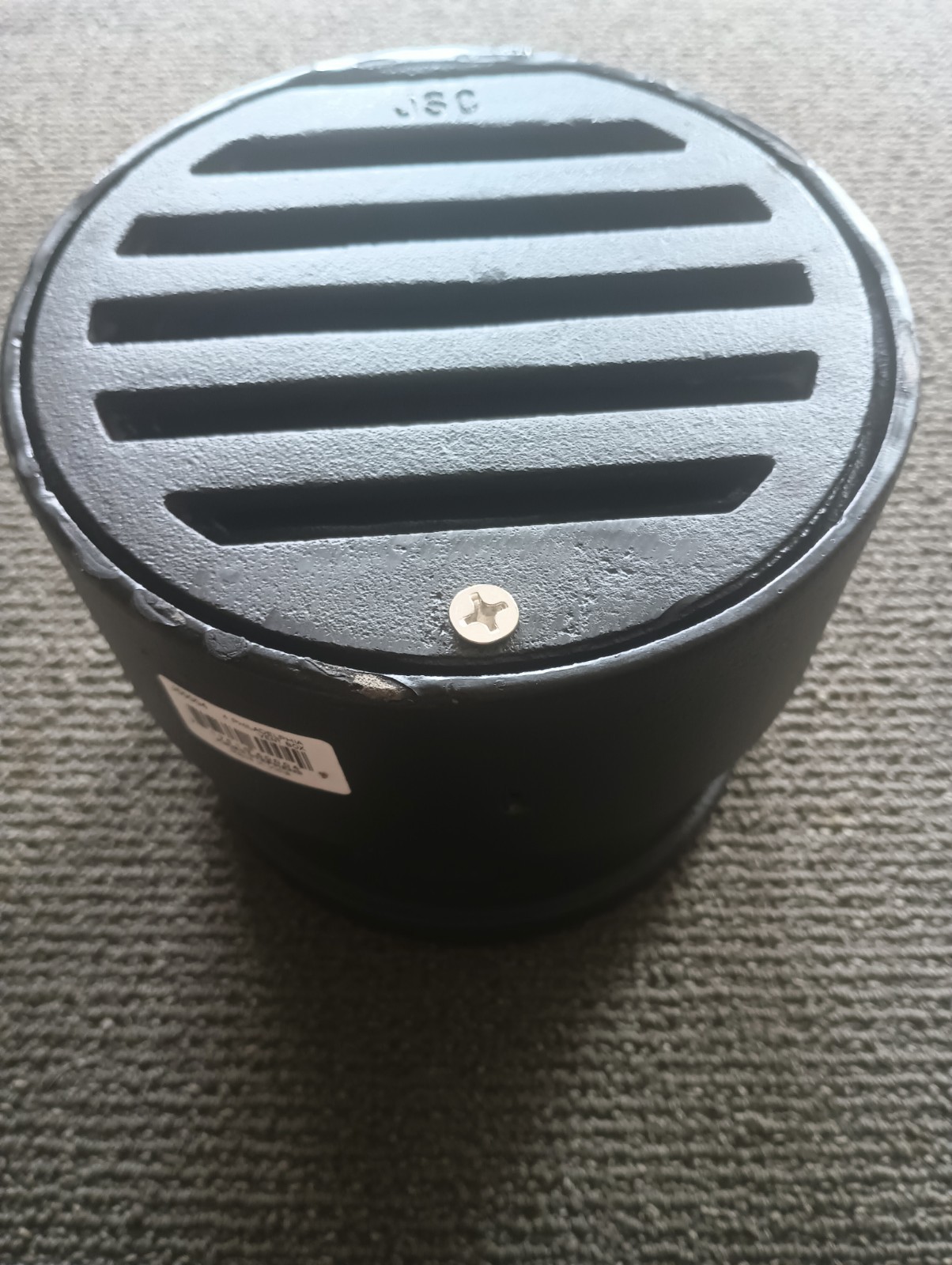 JONES STEPHENS J60-004 4 INCH PHILLY/PHILADELPHIA VENT BOX/CAST IRON/NEW