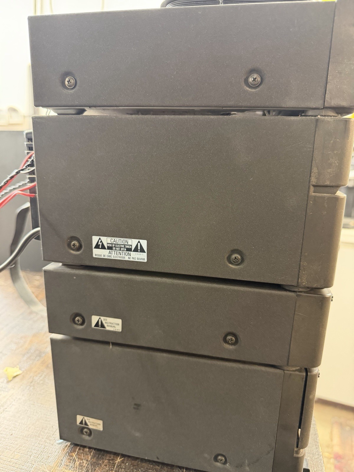 SONY MHC-3500 VINTAGE STEREO BOOKSHELF SYSTEM ￼