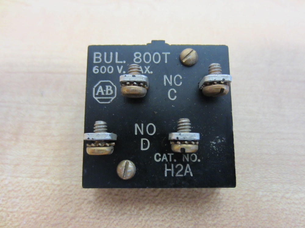 Allen Bradley 800T-H2A Switch 800TH2A Contact Only (Pack of 6)